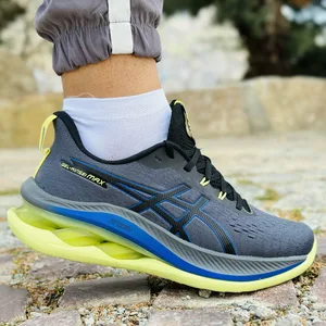 کفش اسیکس ژل کینسی مکس Asics GEL-KINSEI MAX طوسی سبز