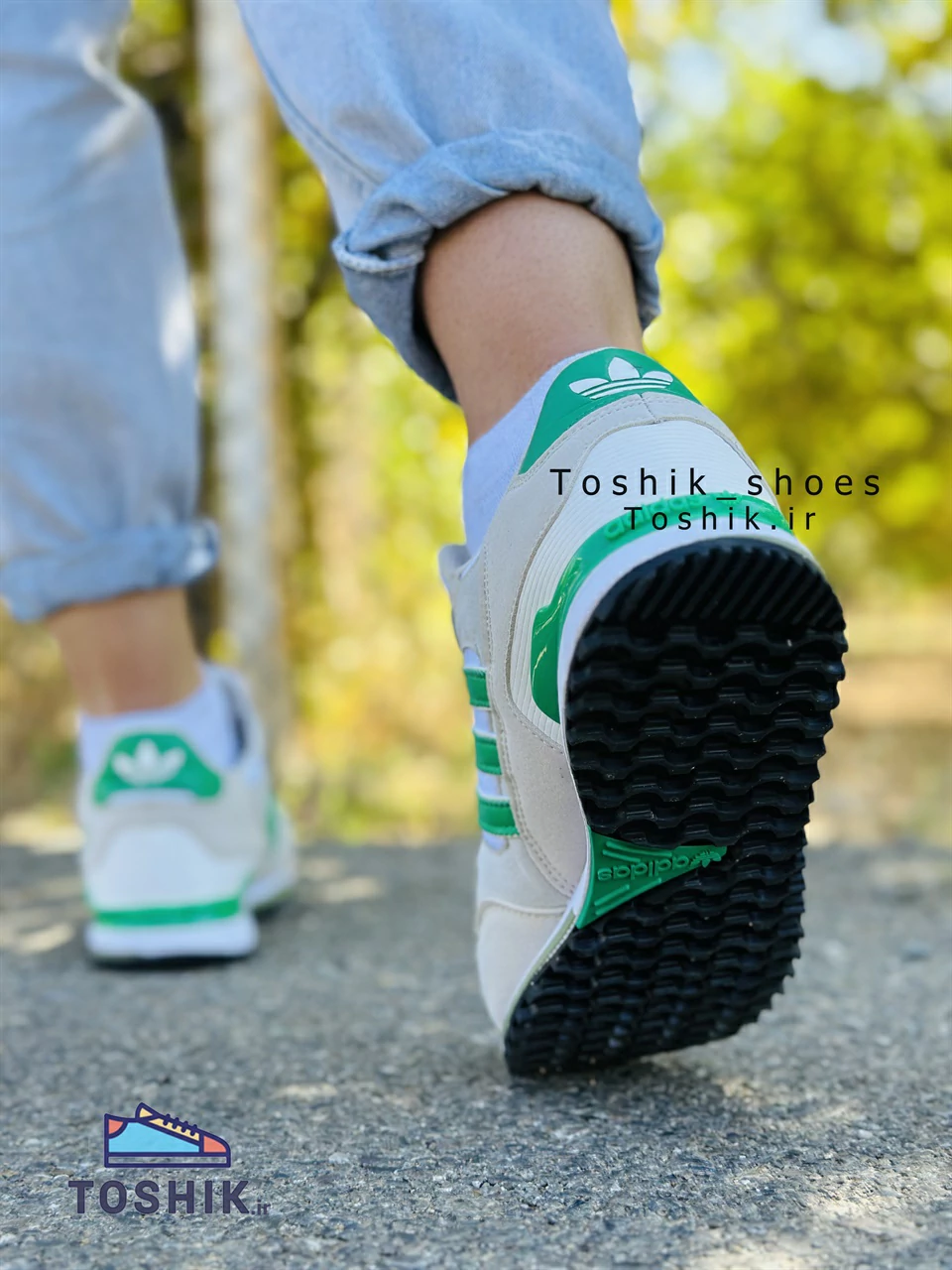 کفش آدیداس zx 750 رنگ طوسی