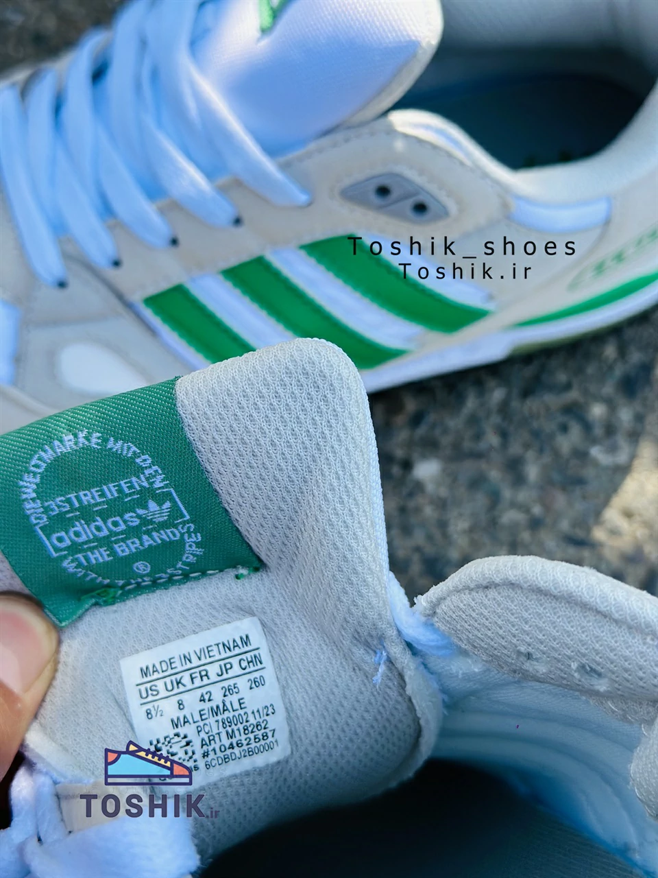 کفش آدیداس zx 750 رنگ طوسی
