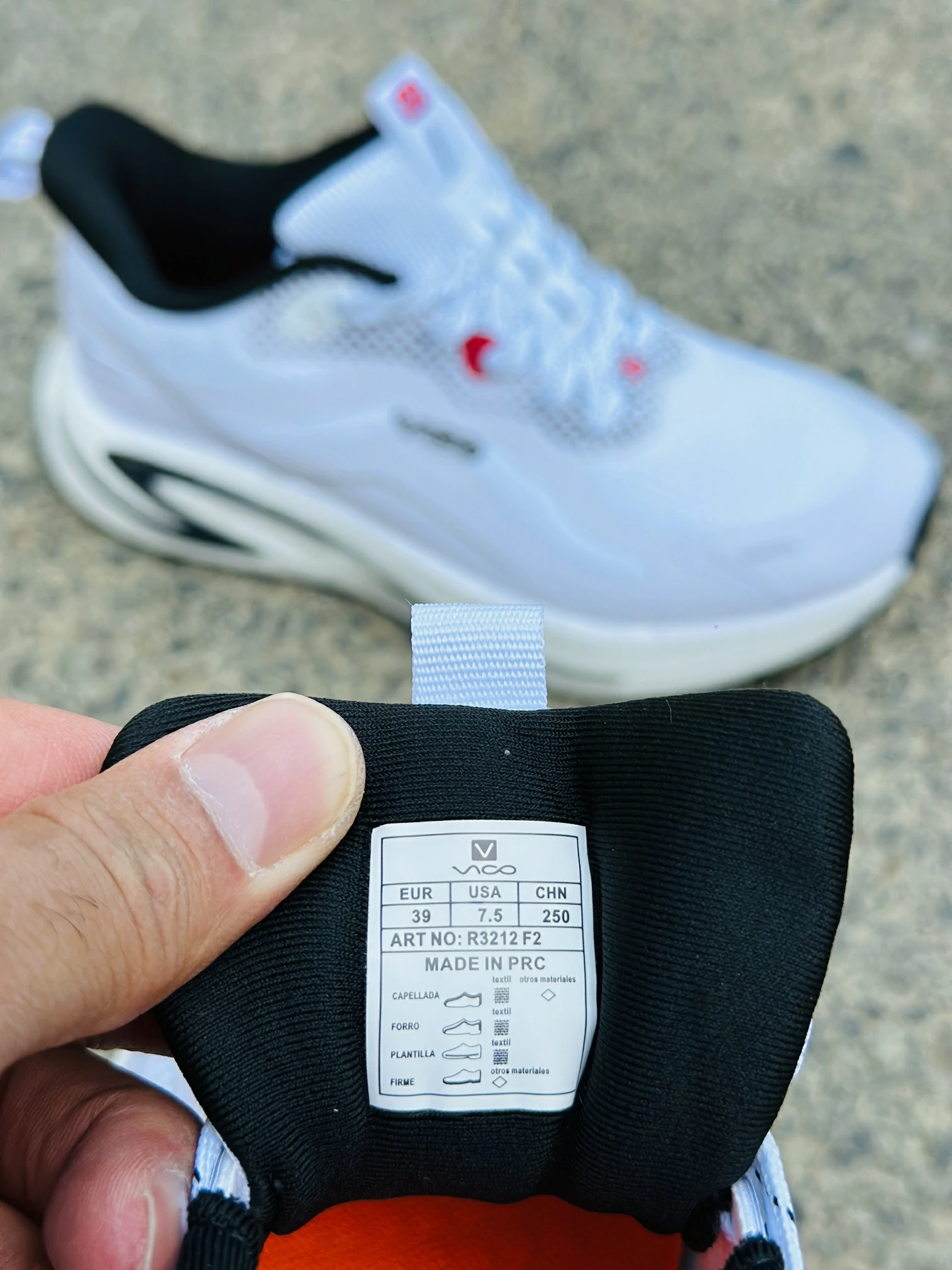 کفش ویکو مدل r3212 سفید